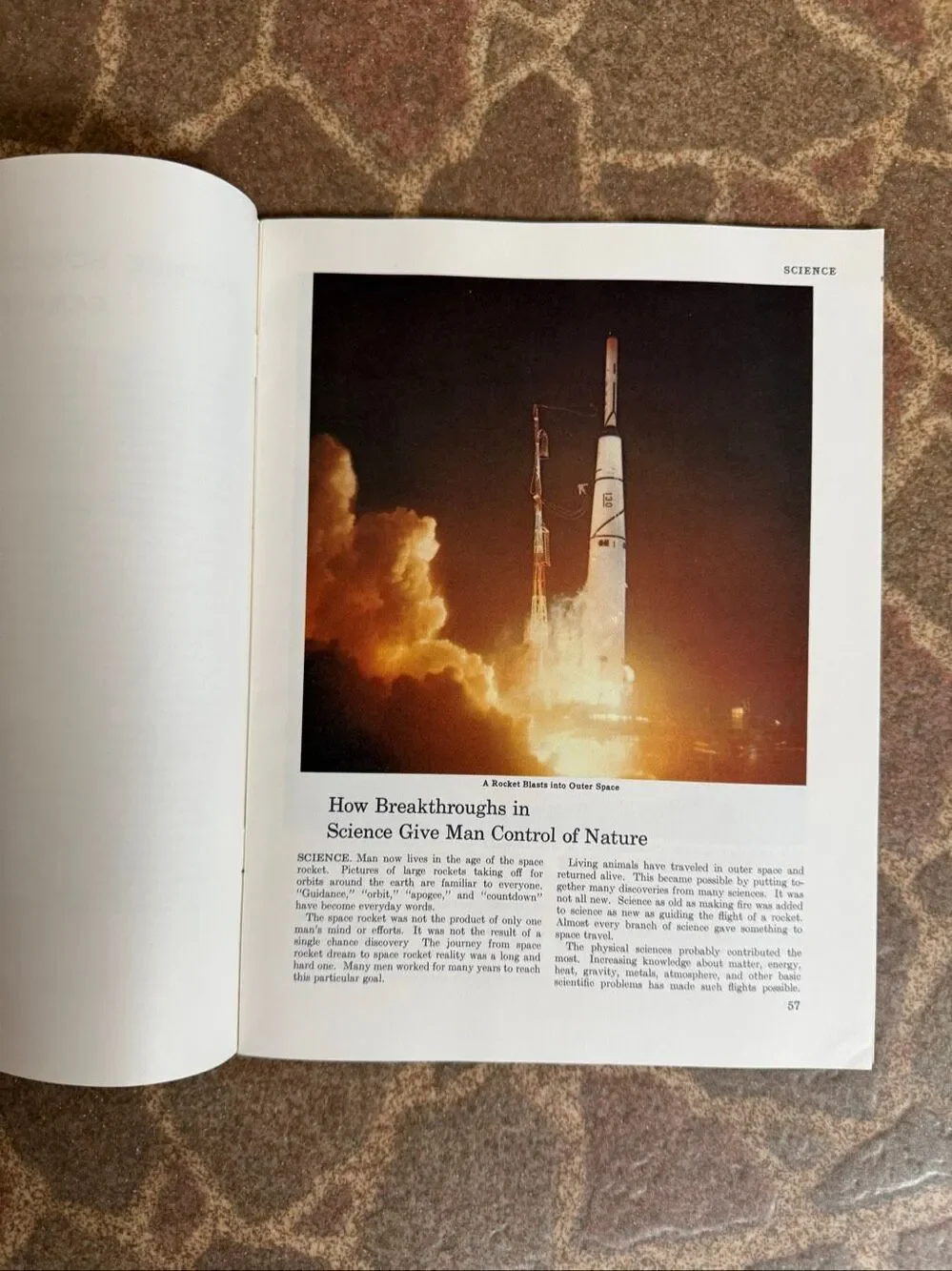 Vintage Science Magazine Booklet Reprinted from Compton’s Pictured Encyclopedia
